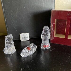 Waterford marquis Nativity Holy Family Set of 3